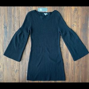 NWT Splendid Girls Knit Bell Sleeve Sweater Dress